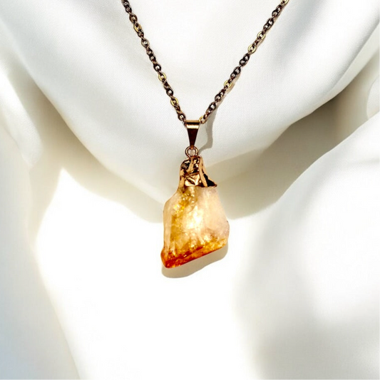 Citrine DRIP Necklace