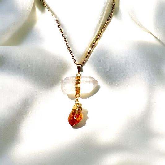 Citrine X Quartz AMPLIFIED Vibes