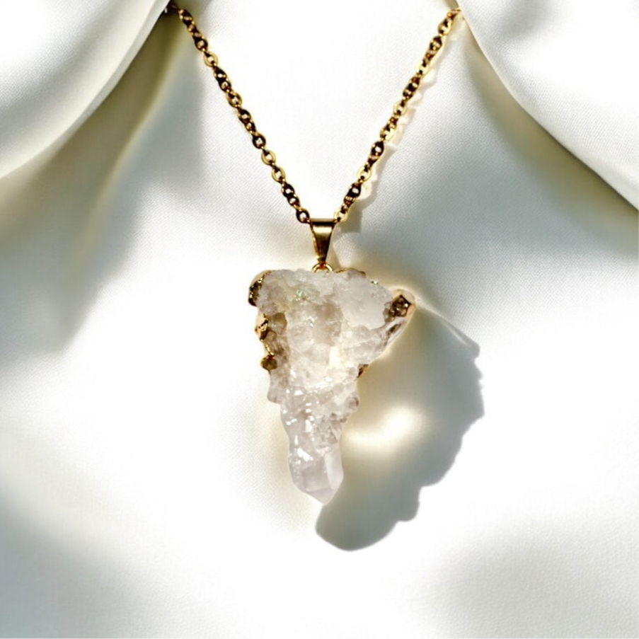 Quartz Cluster Necklace