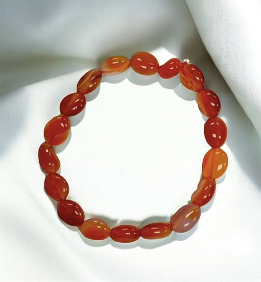 Carnelian Nugget Bracelet