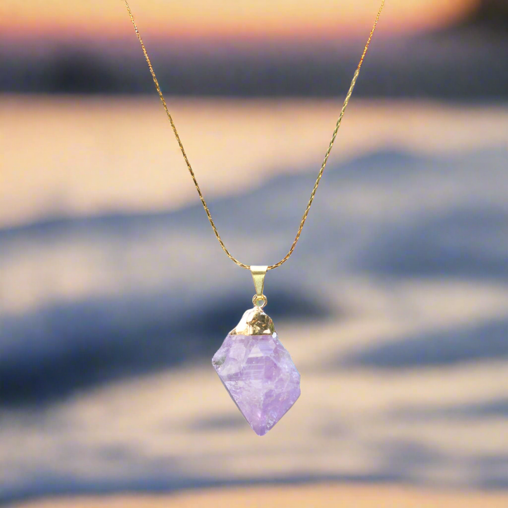 Amethyst Raw Necklace