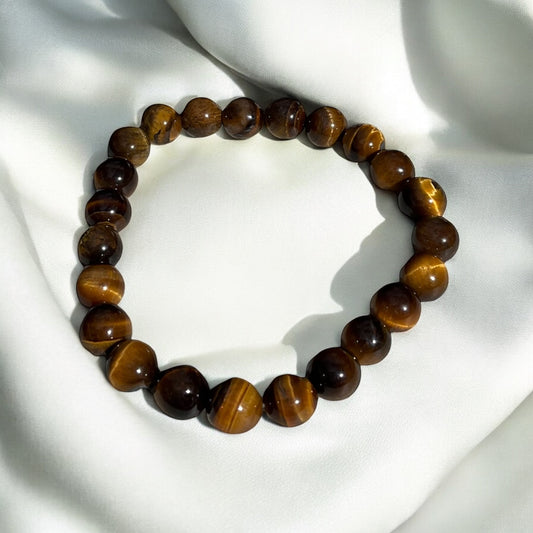 Tiger Eye Round Bracelet