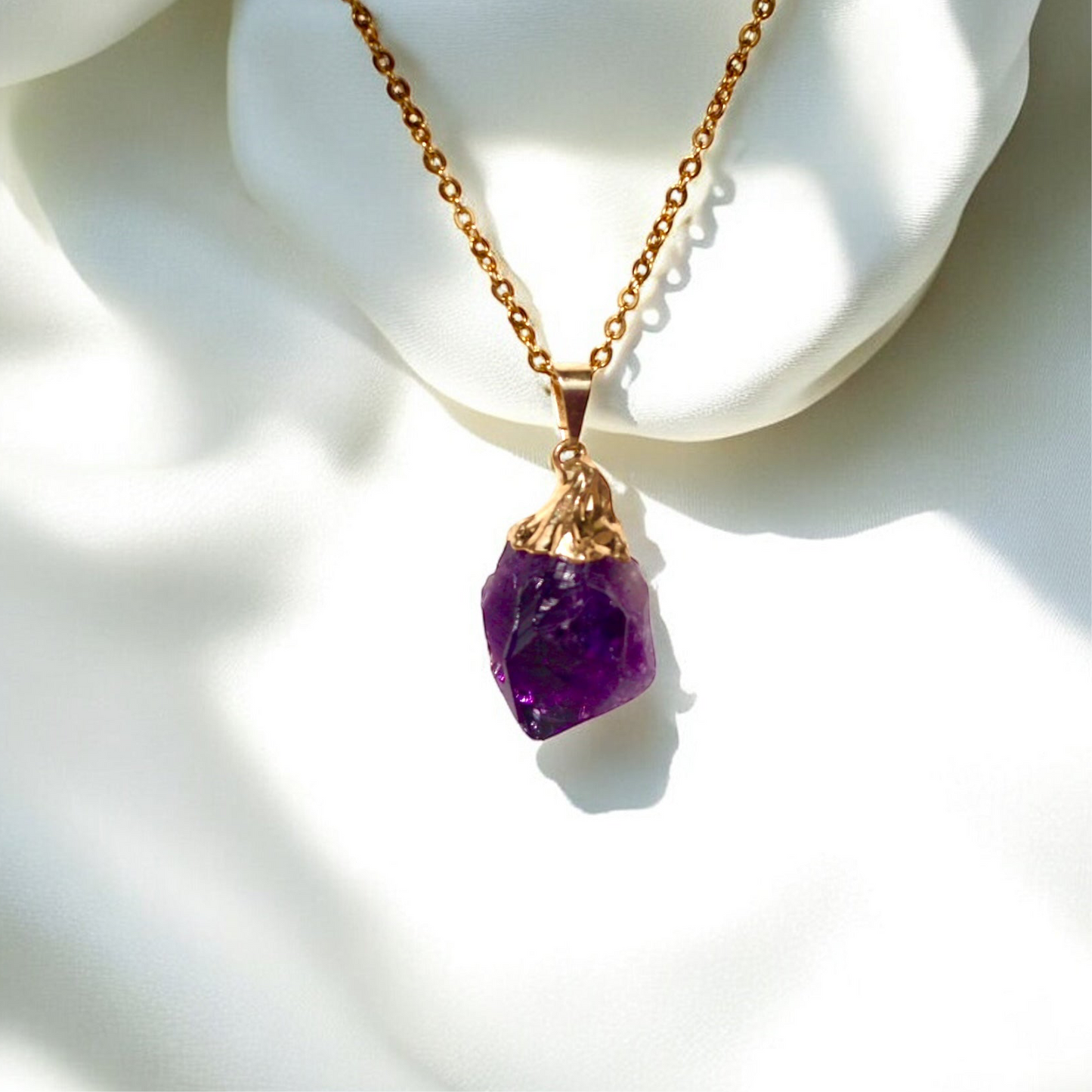 Amethyst Raw Necklace