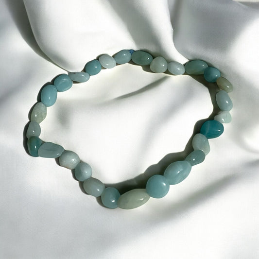 Amazonite Nugget Bracelet