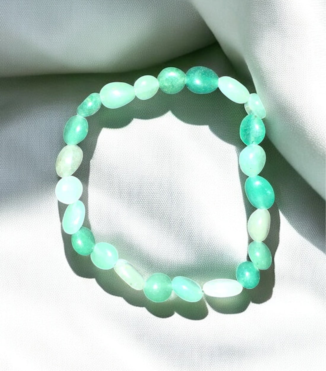 Chrysoprase Nugget Bracelet