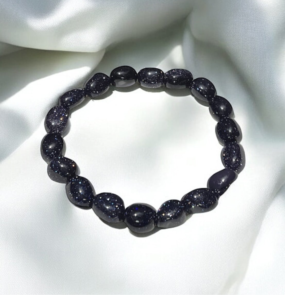 Blue Goldstone Bracelet