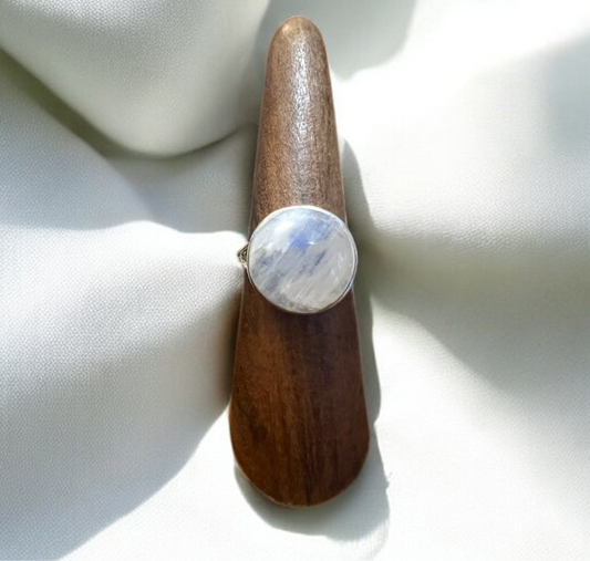 Moonstone Sterling Silver Ring