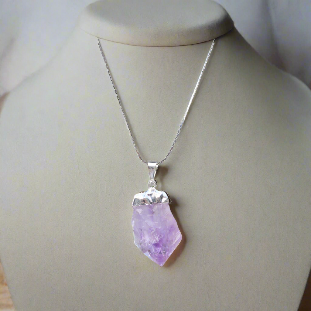 Amethyst Raw Necklace