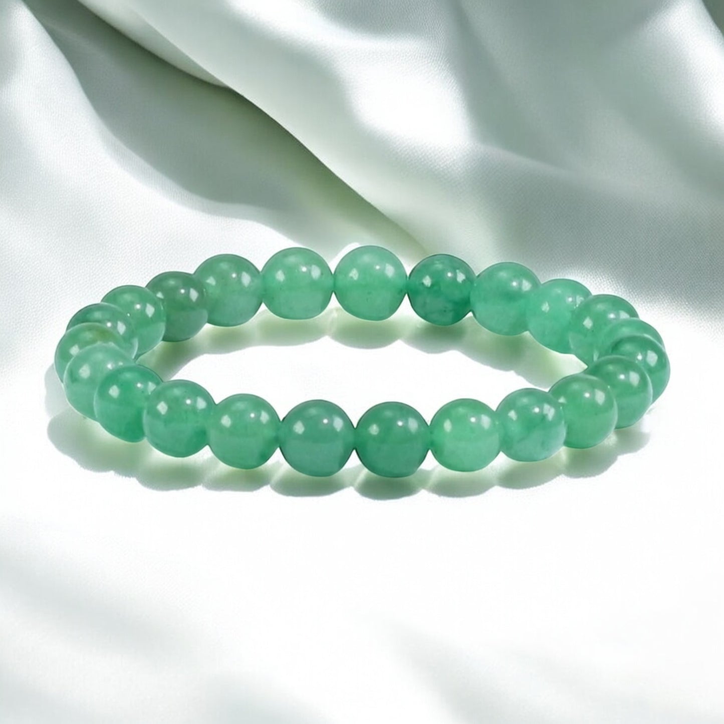 Green Aventurine Round Bracelet
