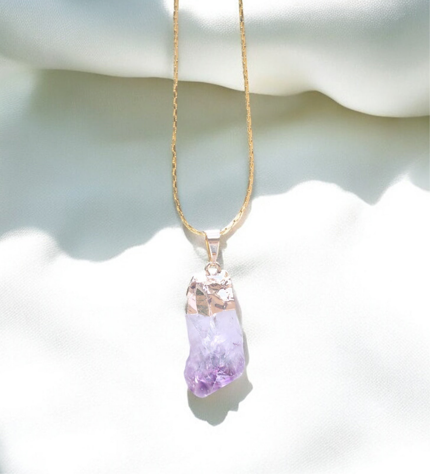 Amethyst Raw Necklace