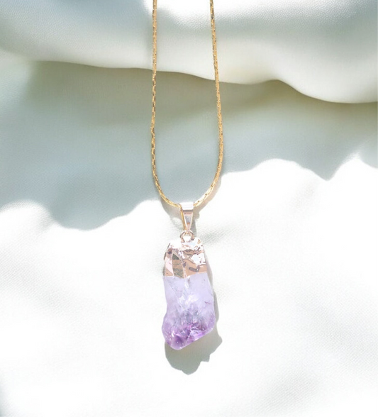 Amethyst Raw Necklace