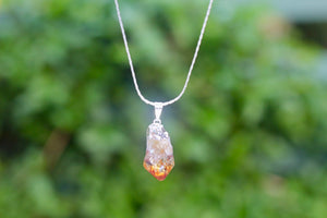 Citrine DRIP Necklace