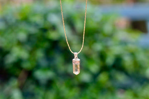 Citrine Mini Point Necklace