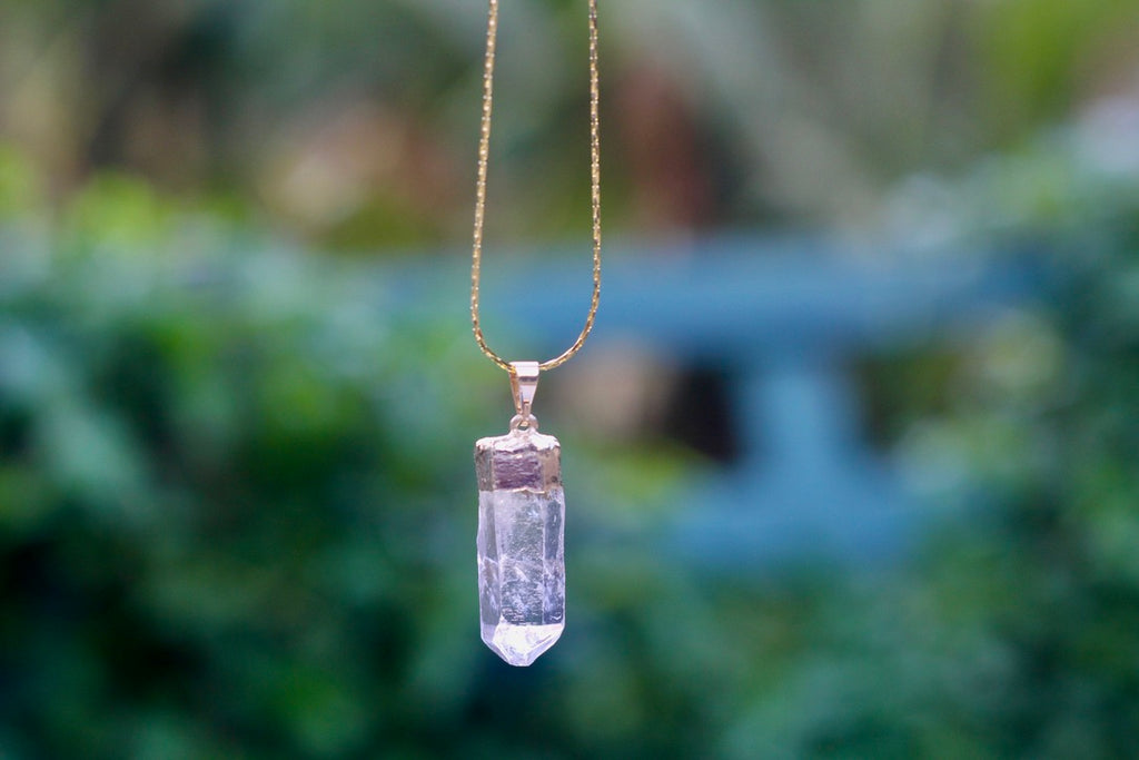 Quartz Drip Necklace