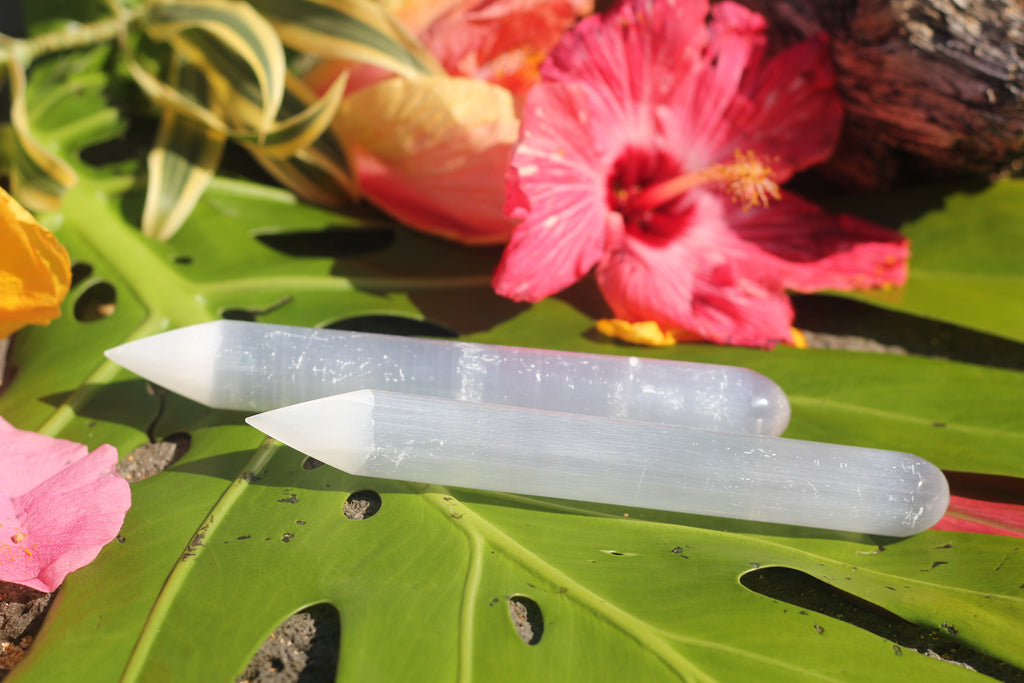 Selenite Wand