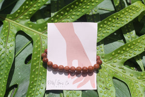 Red Goldstone Power Bracelet