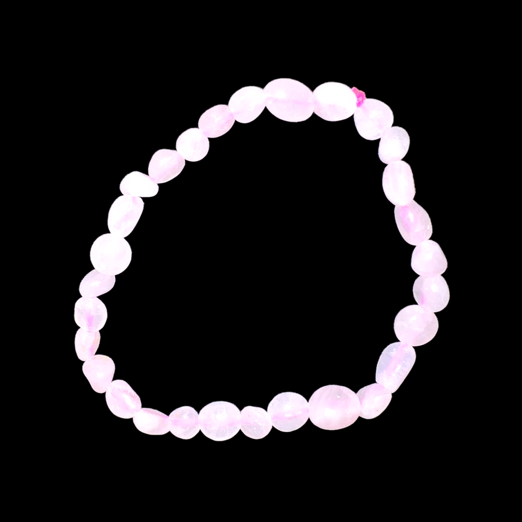 Rose Quartz Nugget Bracelet