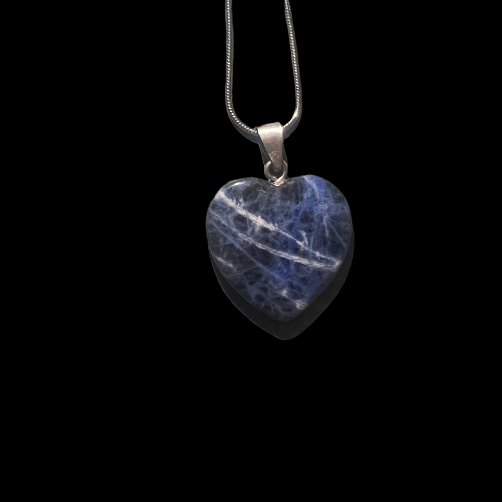 Sodalite Heart Necklace