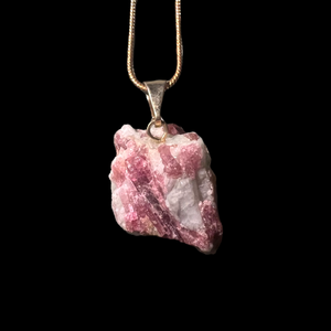 Pink Tourmaline Necklace