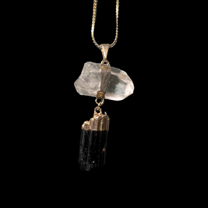 Black Tourmaline X Quartz AMPLIFIED Vibes