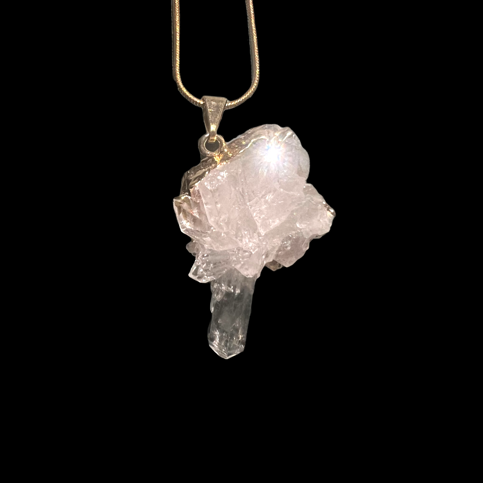 Quartz Cluster Necklace