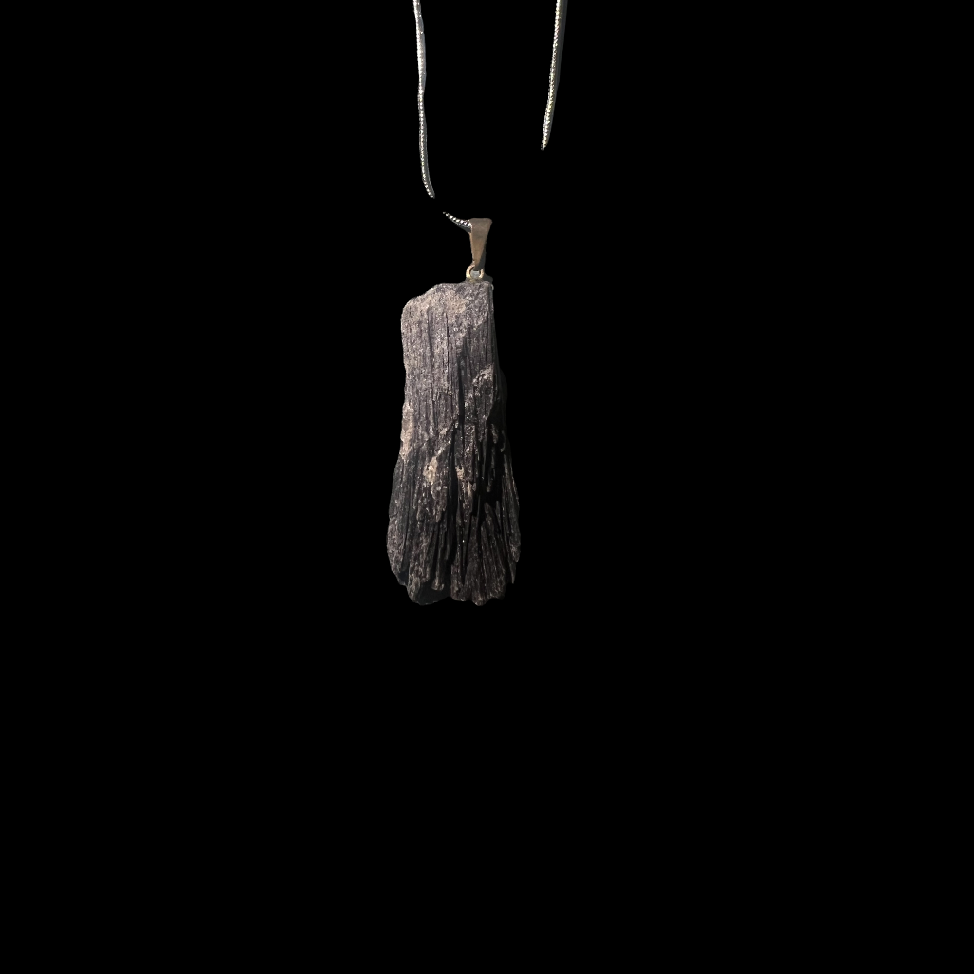 Black Kyanite Necklace