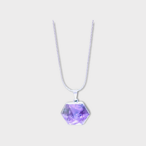 Amethyst 6 Sided Necklace