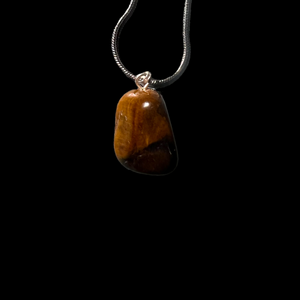 Tiger Eye Tumbled Necklace