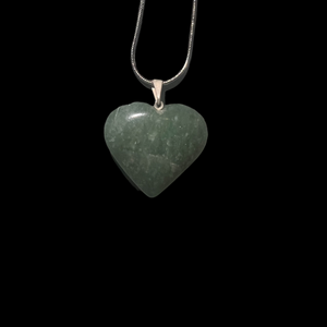 Green Aventurine Heart Necklace