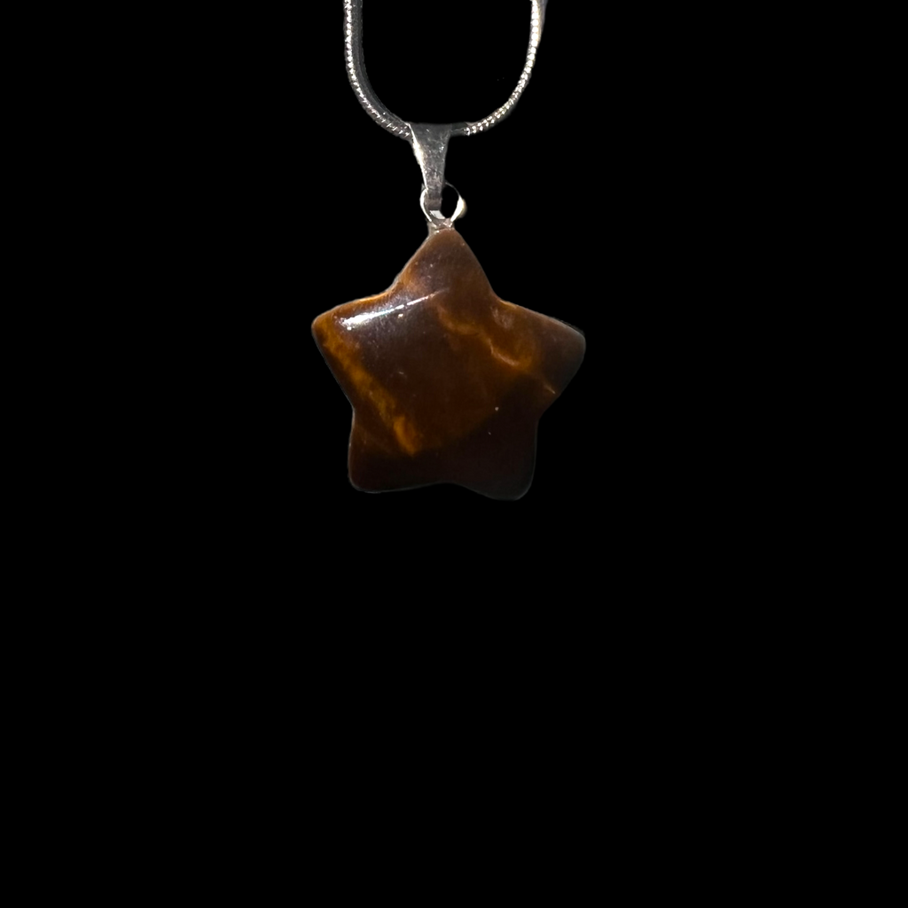 Tiger Eye Star Necklace