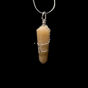 Orange Calcite Necklace